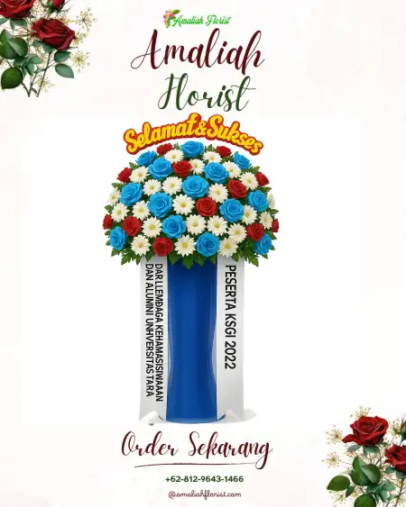 Standing Flowers Bantal
